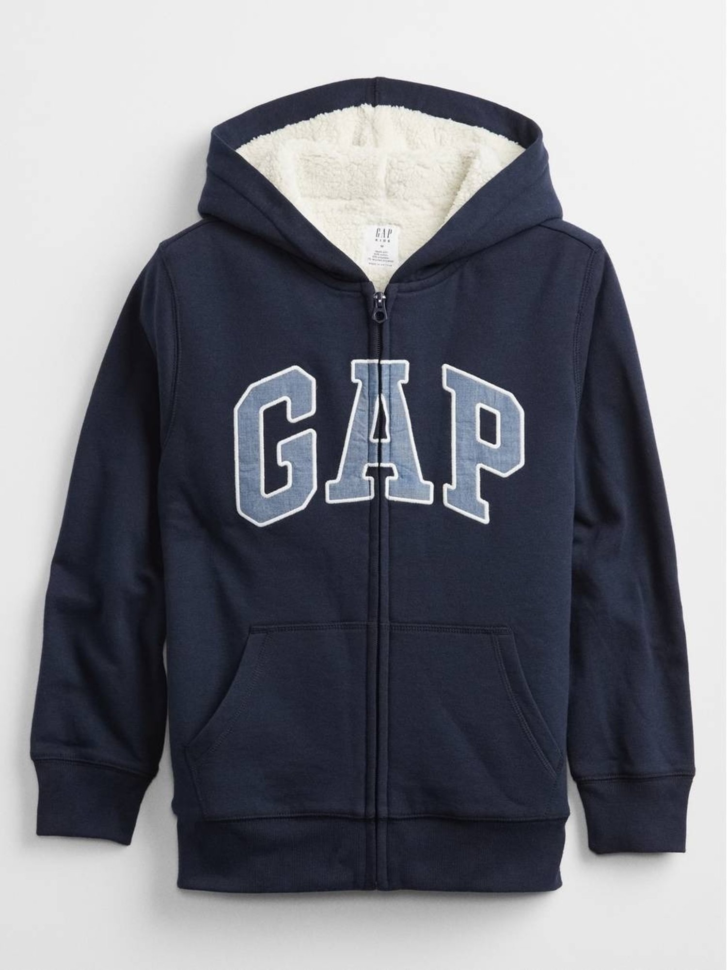 Gap Logo Sherpa Astarlı Fermuarlı Sweatshirt product image
