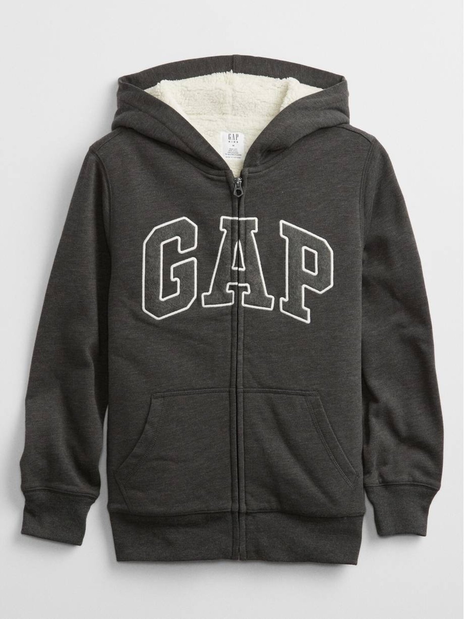 Gap Logo Sherpa Astarlı Fermuarlı Sweatshirt product image