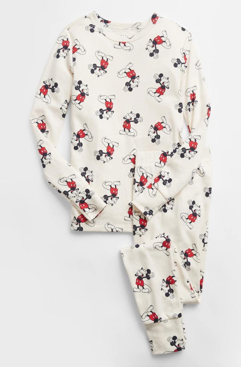  %100 Organik Pamuk Disney Mickey Mouse Pijama Seti