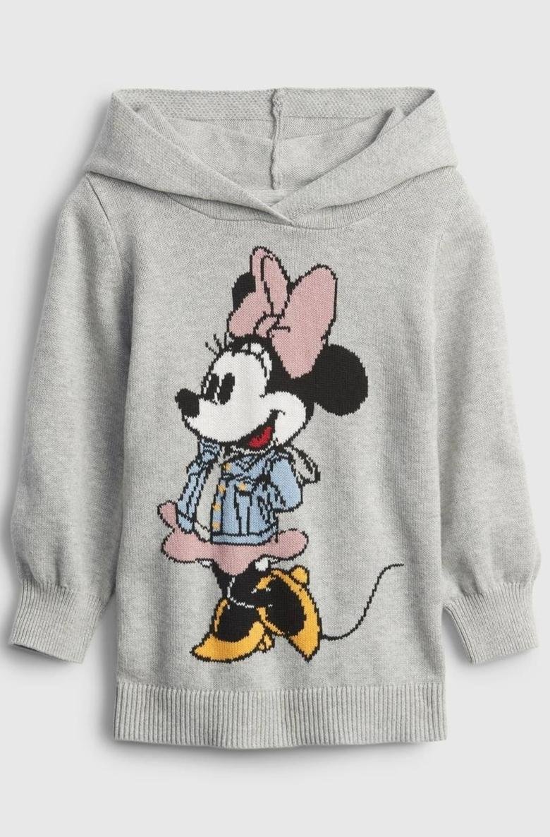  Disney Minnie Mouse Kapüşonlu Kazak