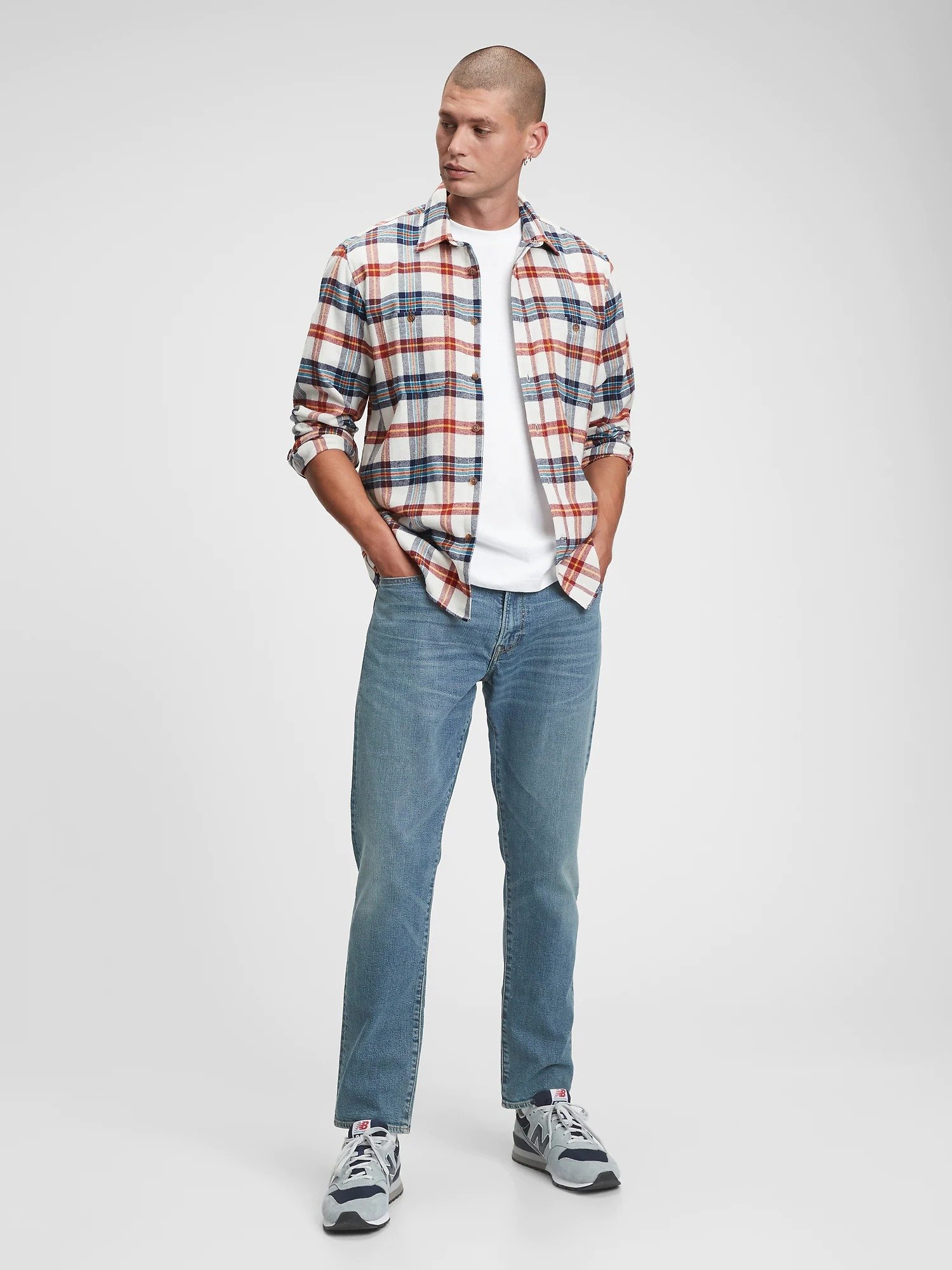 Flannel Untucked Fit Gömlek product image
