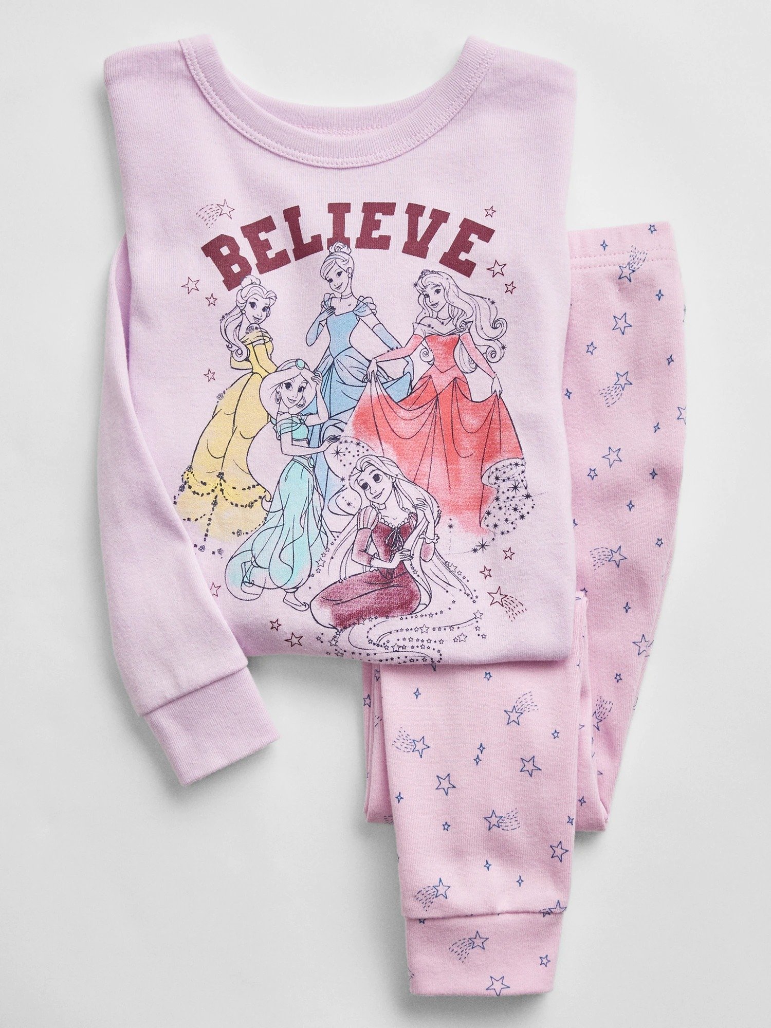 %100 Organik Pamuk Disney Princess Pijama Takımı product image