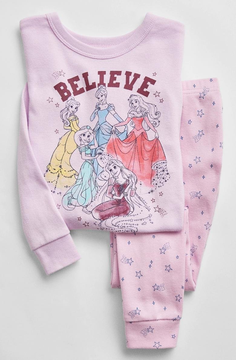  %100 Organik Pamuk Disney Princess Pijama Takımı