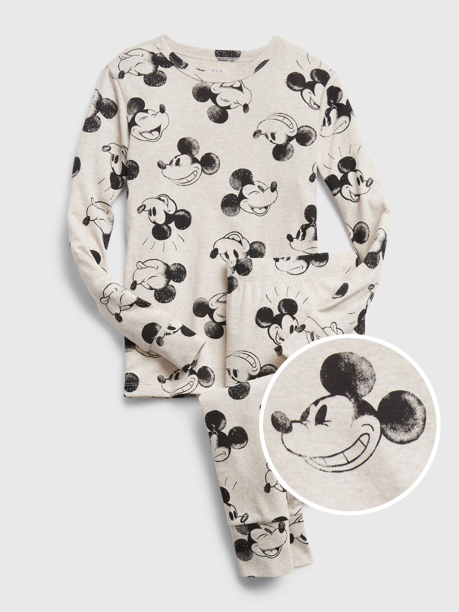 Disney Mickey Mouse 100% Organik Pamuk Bakılı Pijama Takımı product image