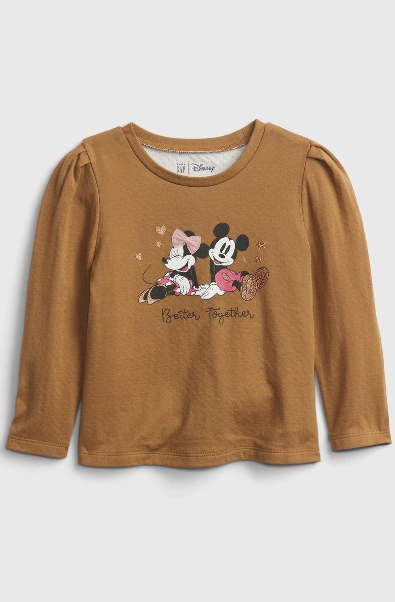  Disney Minnie Mouse Uzun Kollu T-Shirt