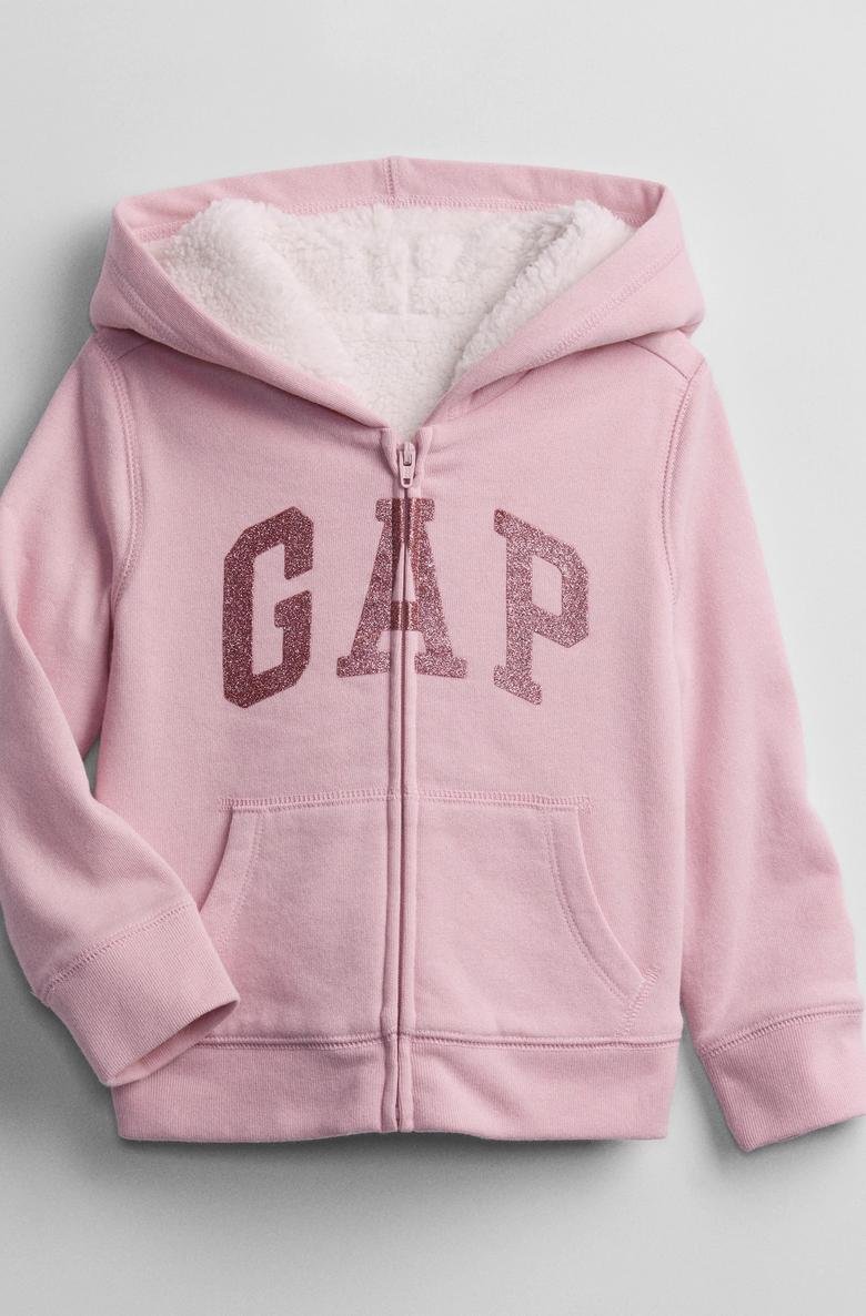  Gap Logo Sherpa Astarlı Sweatshirt