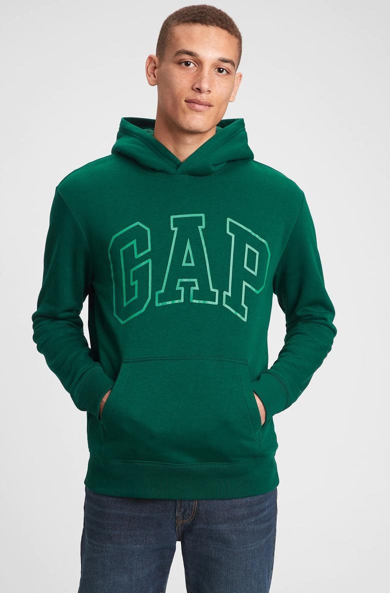  Gap Logo Kapüşonlu Sherpa Sweatshirt