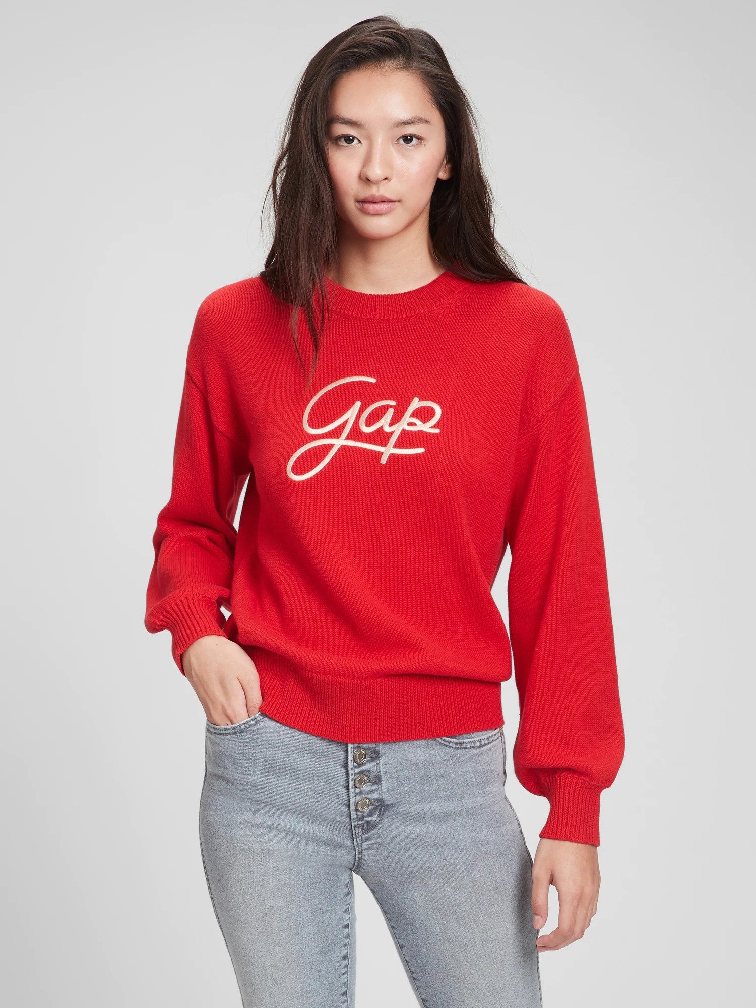 Gap Logo İşlemeli Kazak product image