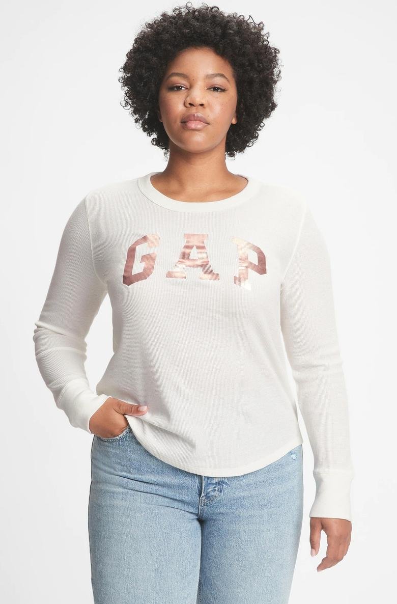  Gap Logo Waffle T-Shirt