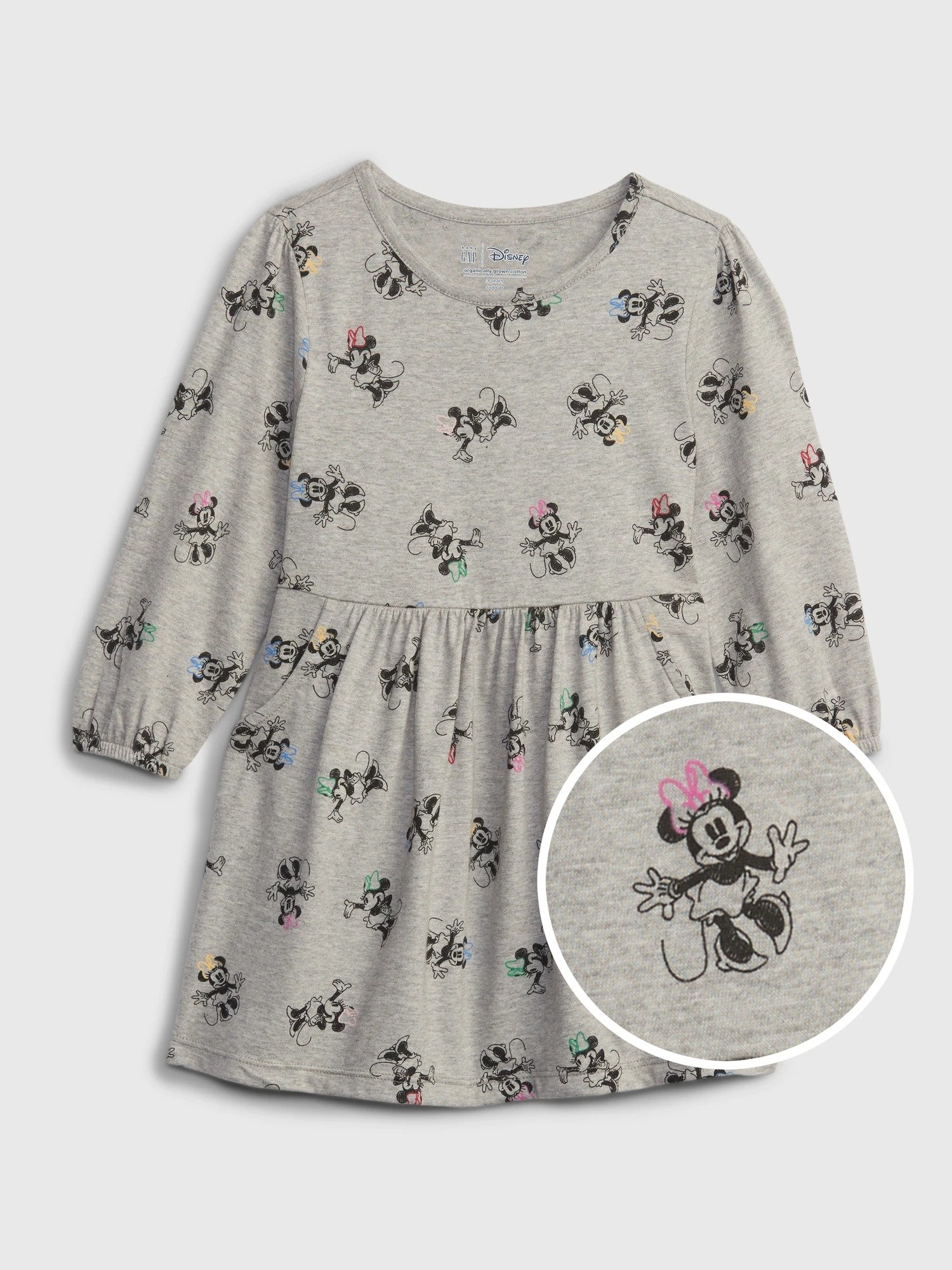 Disney Minnie Mouse 100% Organik Pamuk Elbise product image