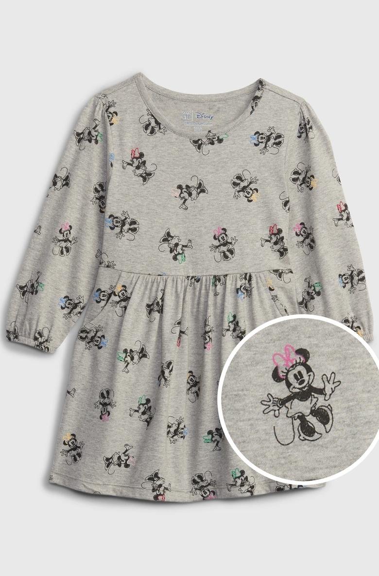  Disney Minnie Mouse 100% Organik Pamuk Elbise