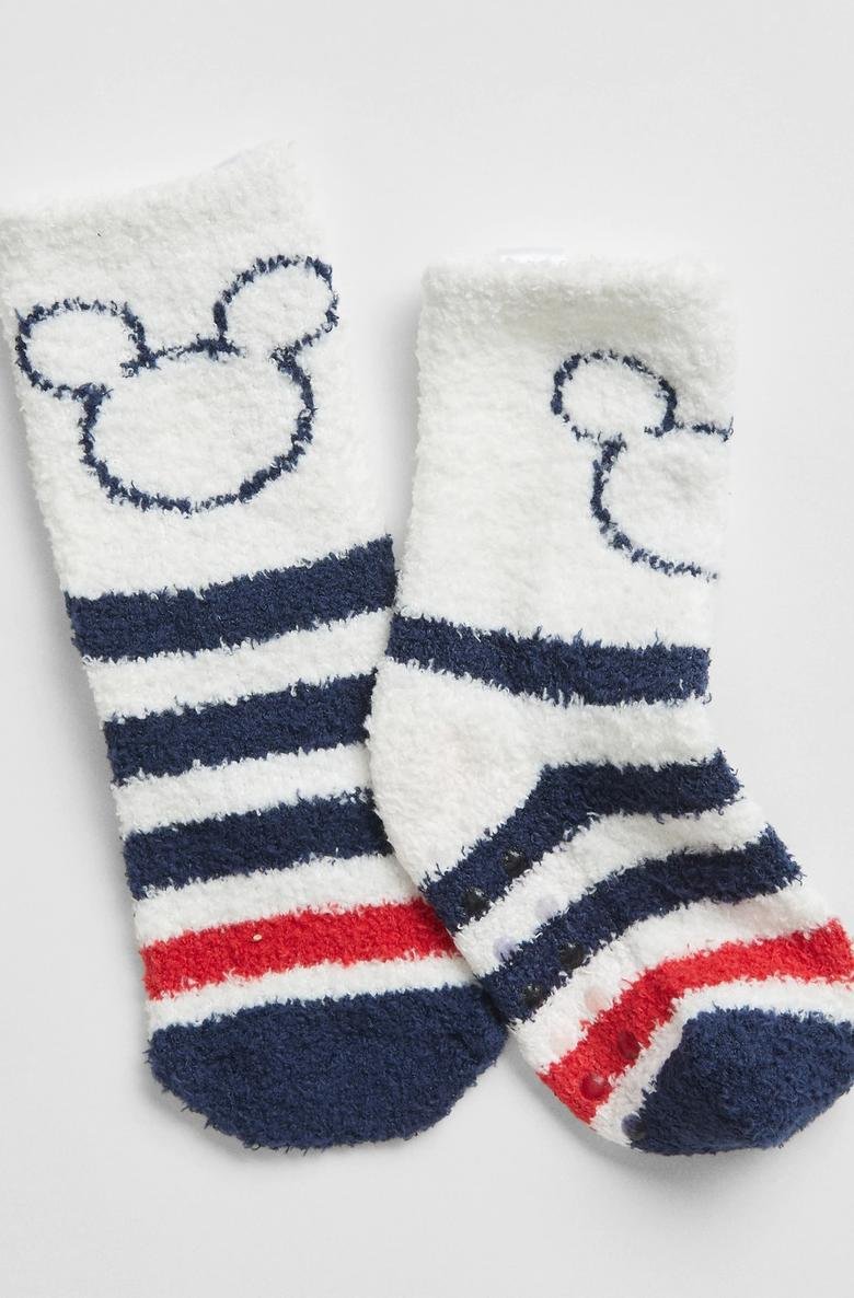  Disney Mickey Mouse Grafik Baskılı Cozy Çorap