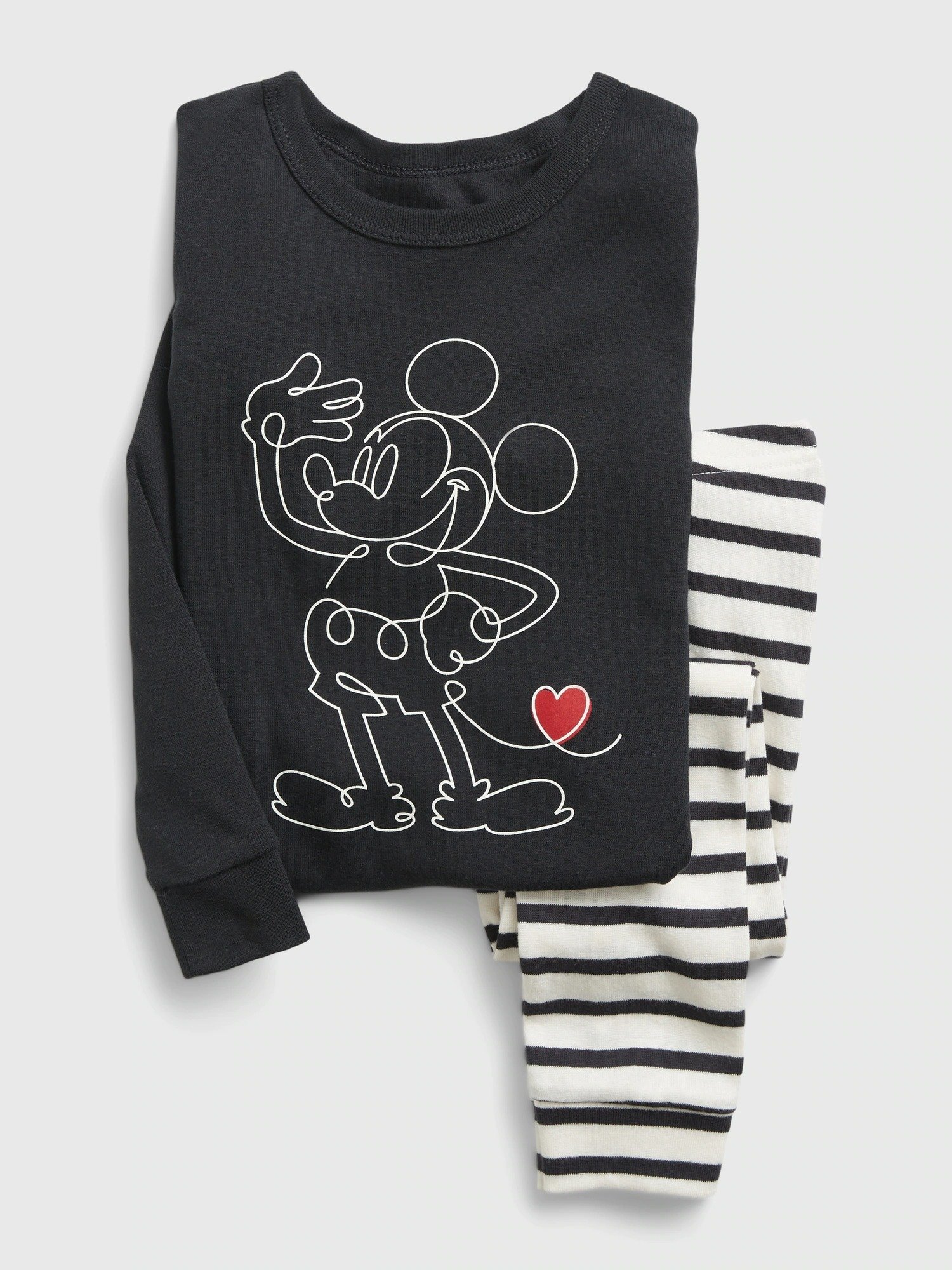 Disney Mickey Mouse 100% Organik Pamuk Pijama Seti product image