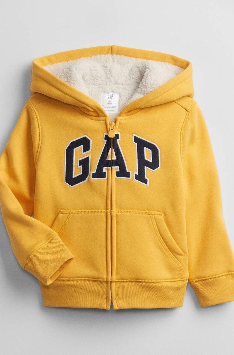  Gap Logo Sherpa Sweatshirt