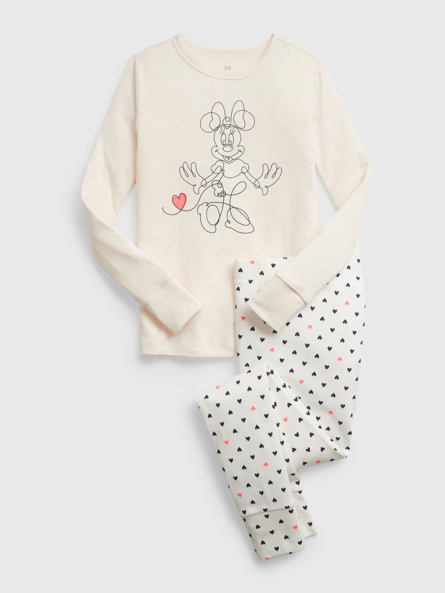 Disney Minnie Mouse 100% Organik Pamuk Pijama Takımı product image