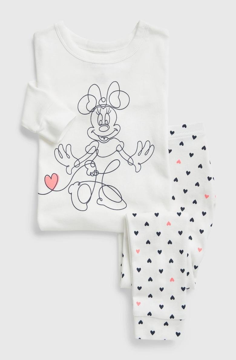  Disney Minnie Mouse 100% Organik Pamuk Pijama Seti