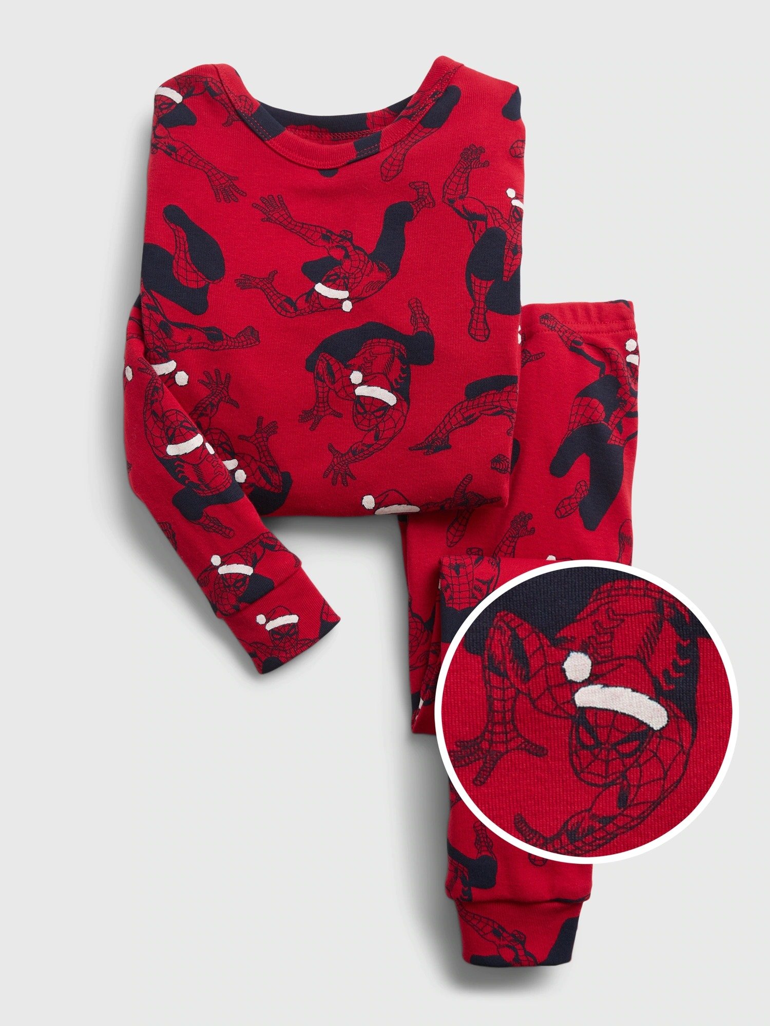 Marvel Spider-Man 100% Organik Pamuk Grafik Baskılı Pijama Takımı product image