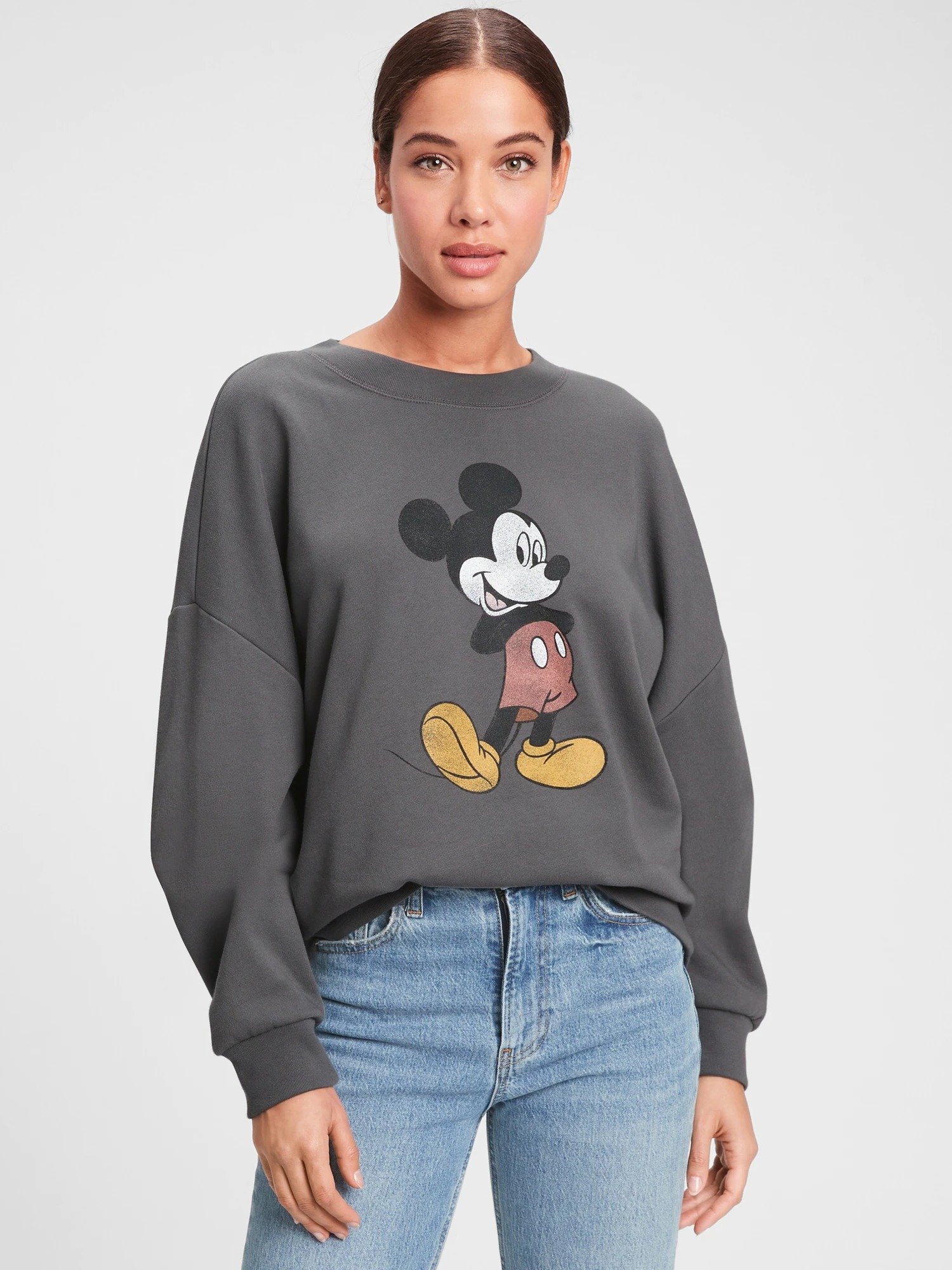Disney Minnie Mouse Bisiklet Yaka Sweatshirt product image