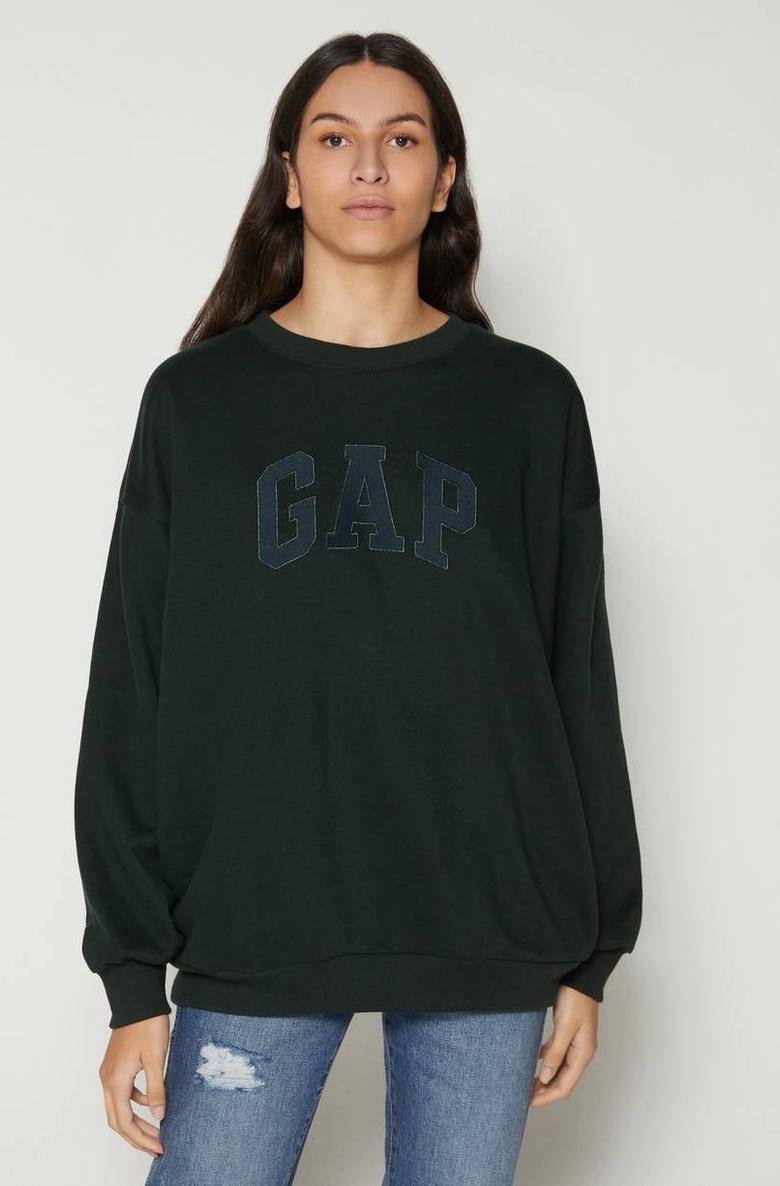  Gap Logo Easy Tunik Sweatshirt
