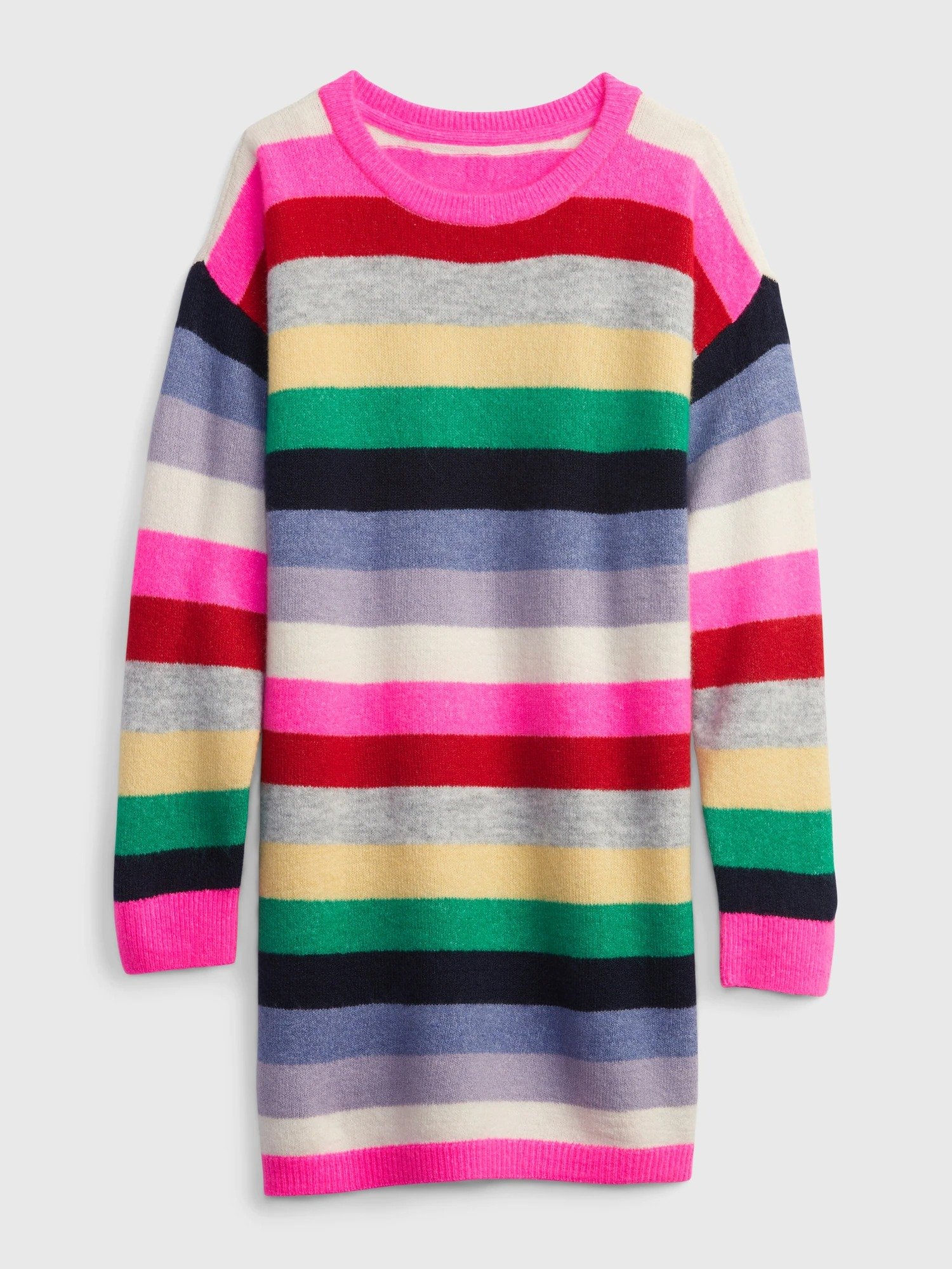 Çizgi Baskılı Sweatshirt Elbise product image