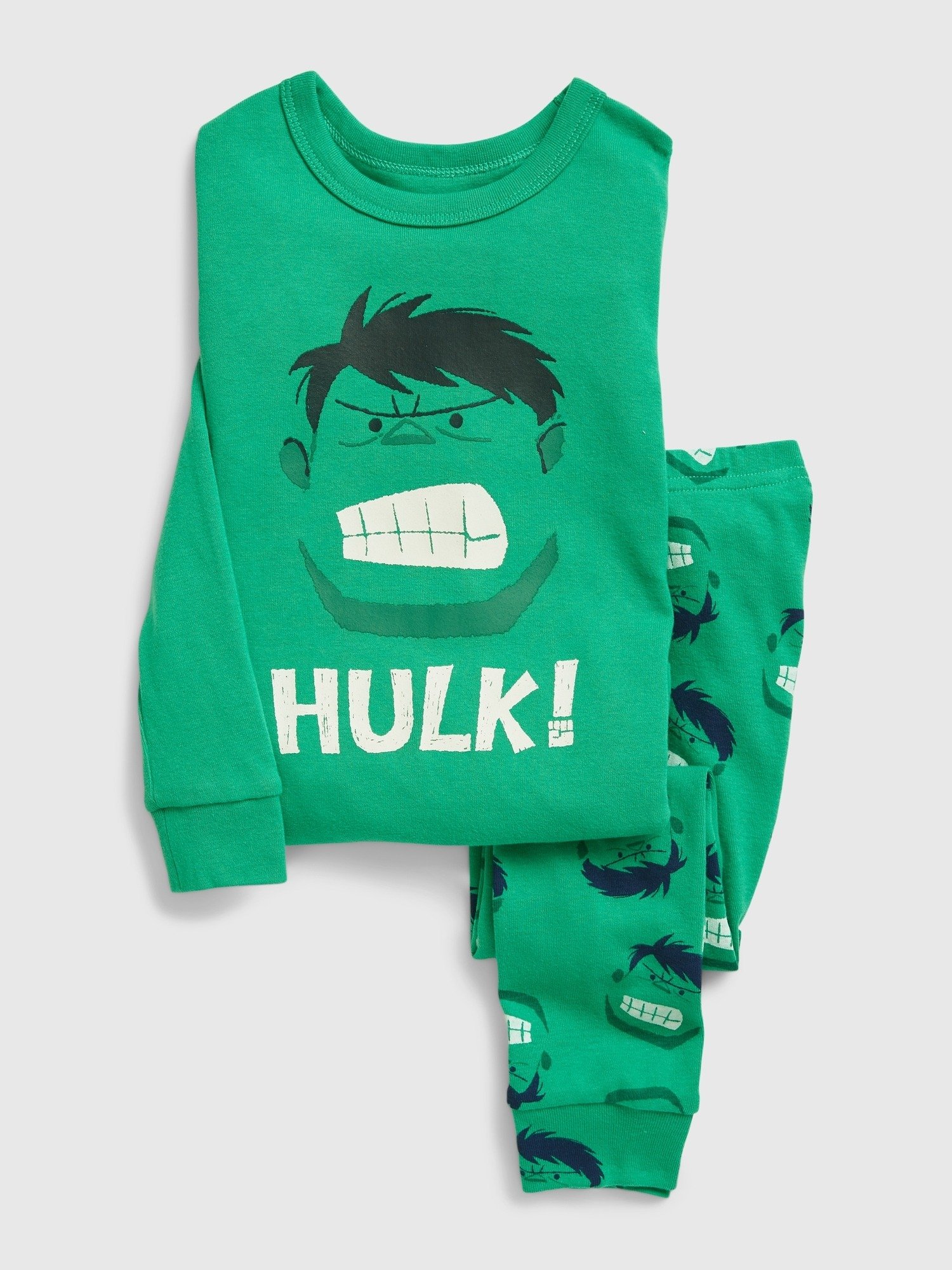 Marvel The Incredible Hulk 100% Organik Pamuk Pijama Seti product image