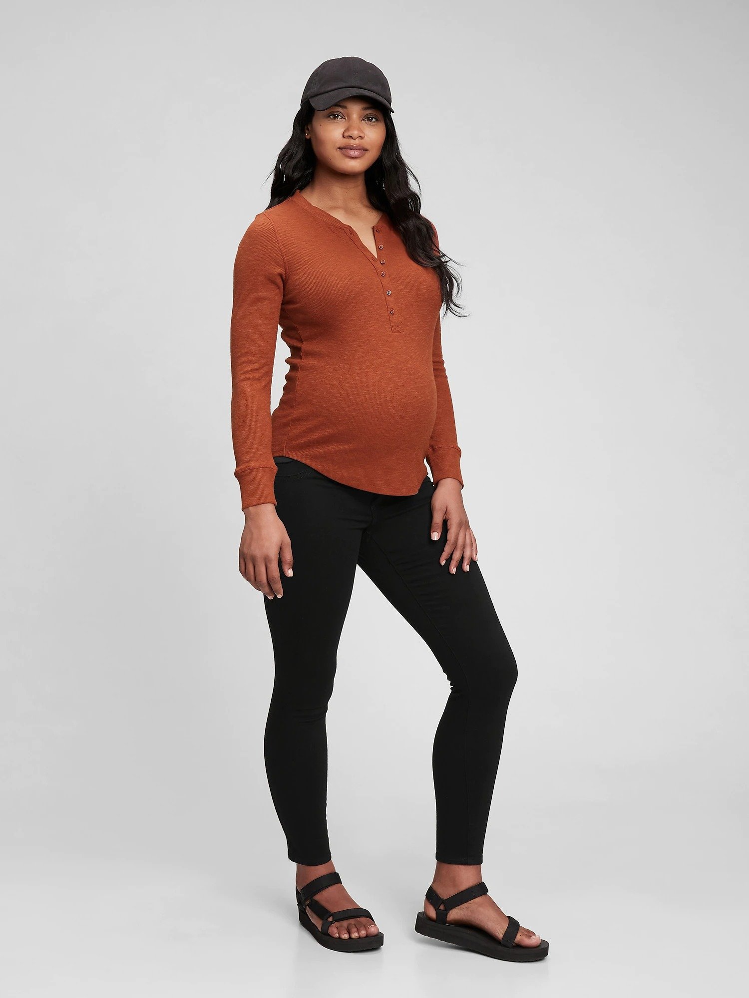 Maternity Henley T-Shirt product image