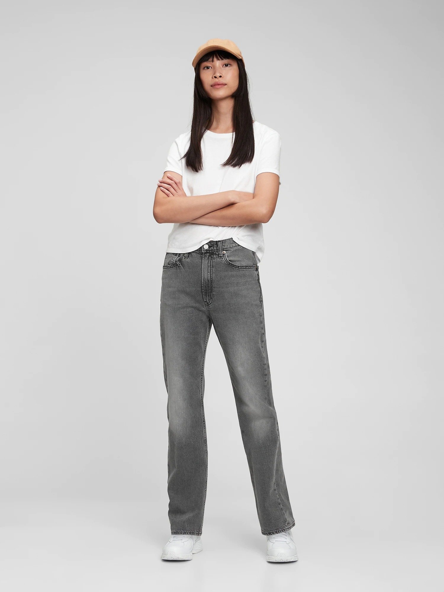 High Rise Organik Pamuk Washwell Jean Pantolon product image