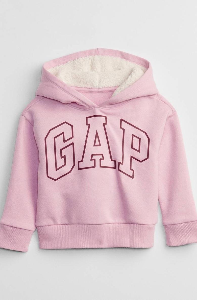  Gap Logo Cozy Sherpa Sweatshirt