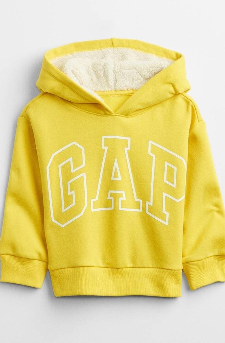  Gap Logo Sherpa Kapüşonlu Sweatshirt