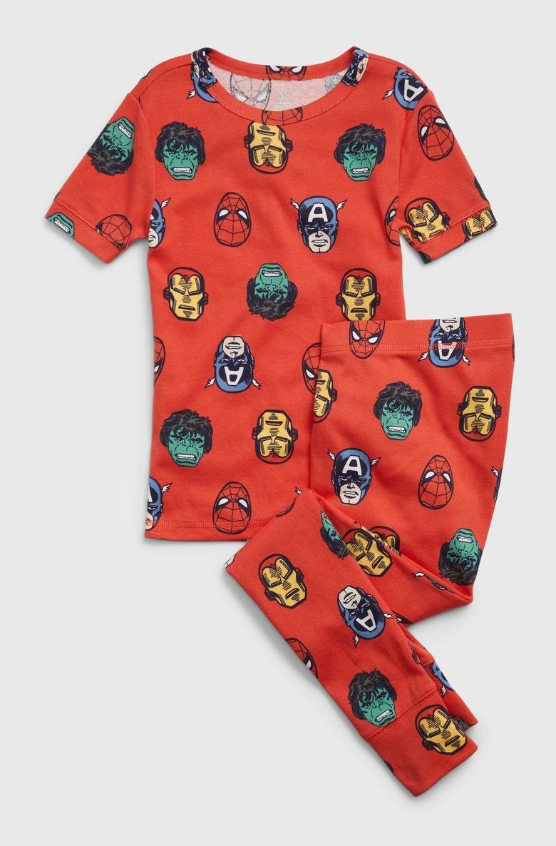  Marvel %100  Organik Pamuk Pijama Seti