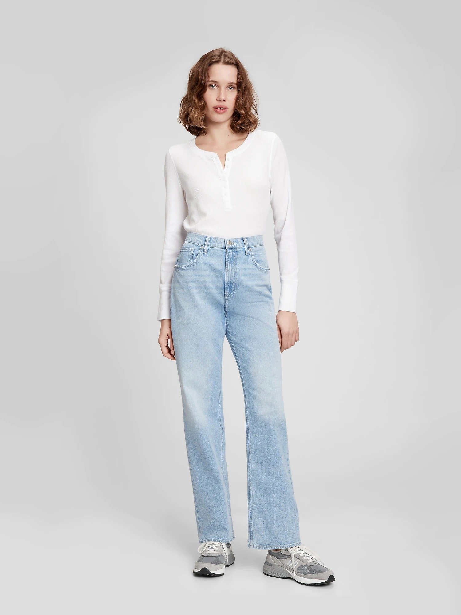 High Rise '90s Loose Washwell Jean Pantolon product image