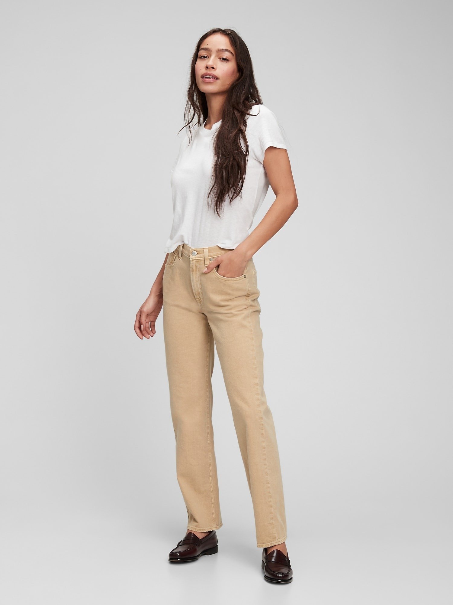 Mid Rise Washwell™ Loose Fit Jean Pantolon product image