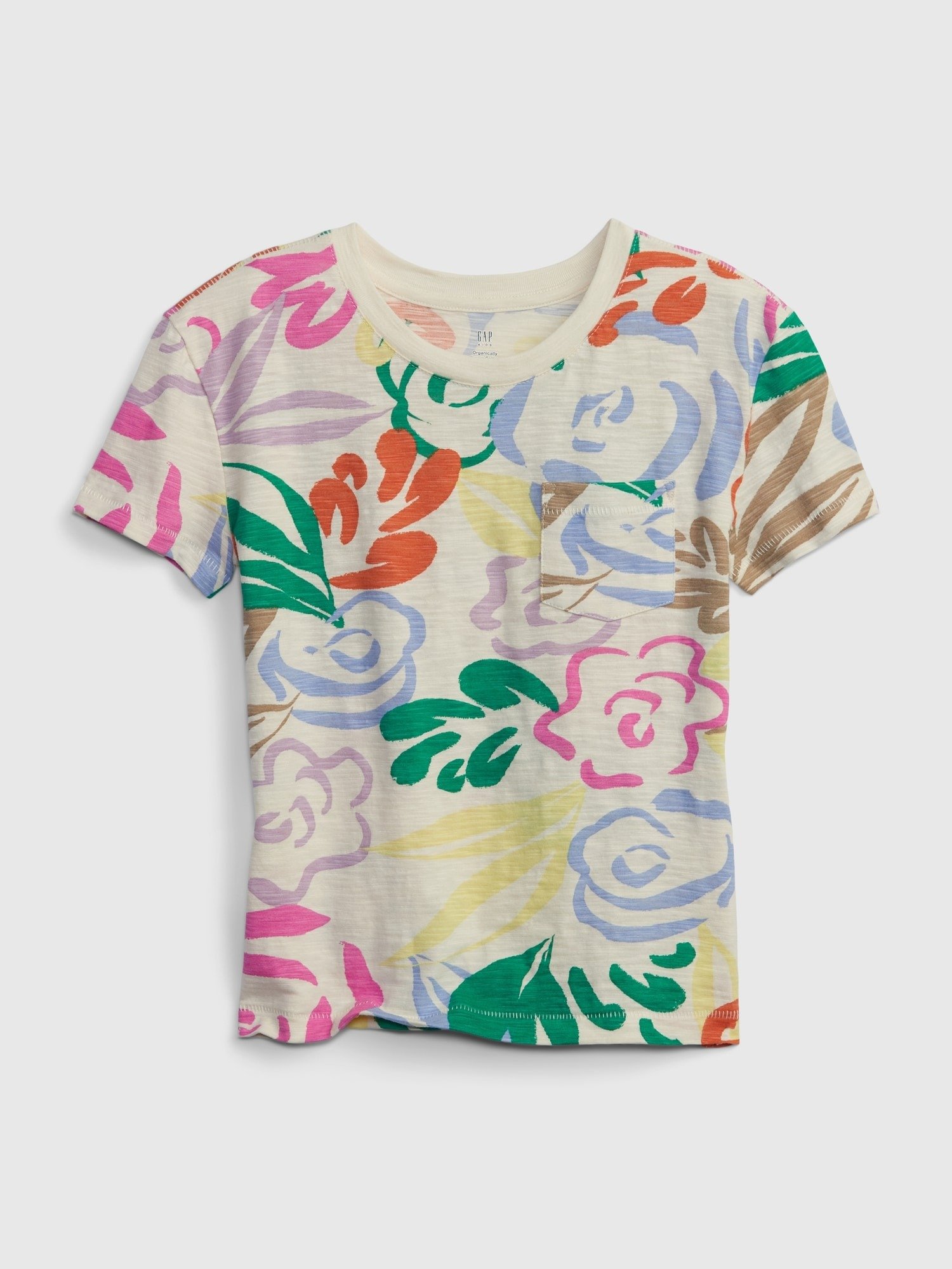 100% Organik Pamuk Cep Detaylı T-Shirt product image