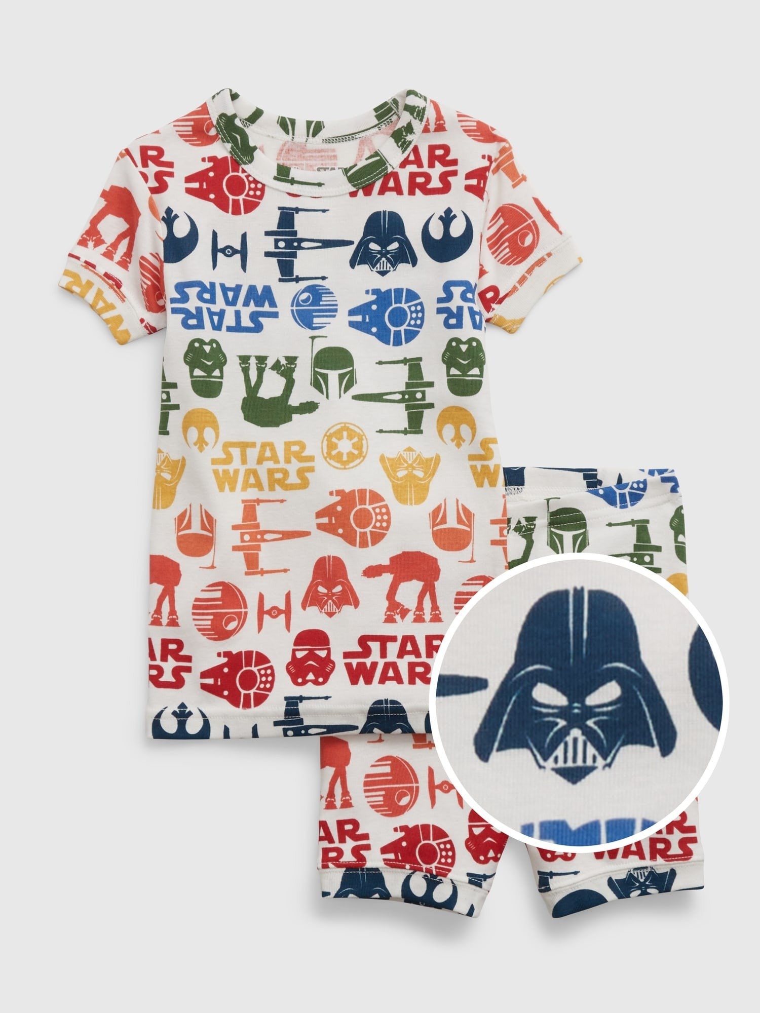 Star Wars™ %100 Organik Pamuk Pijama Şort Set product image