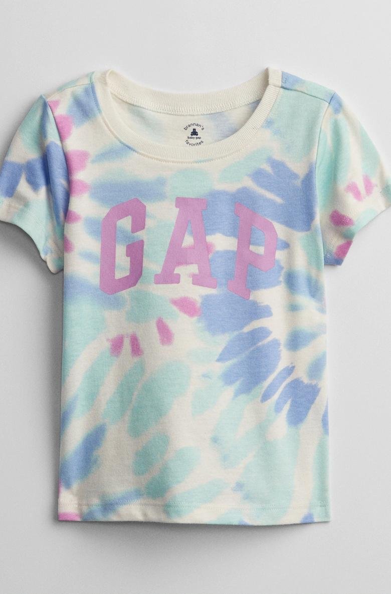  Gap Logo Batik Desenli T-Shirt