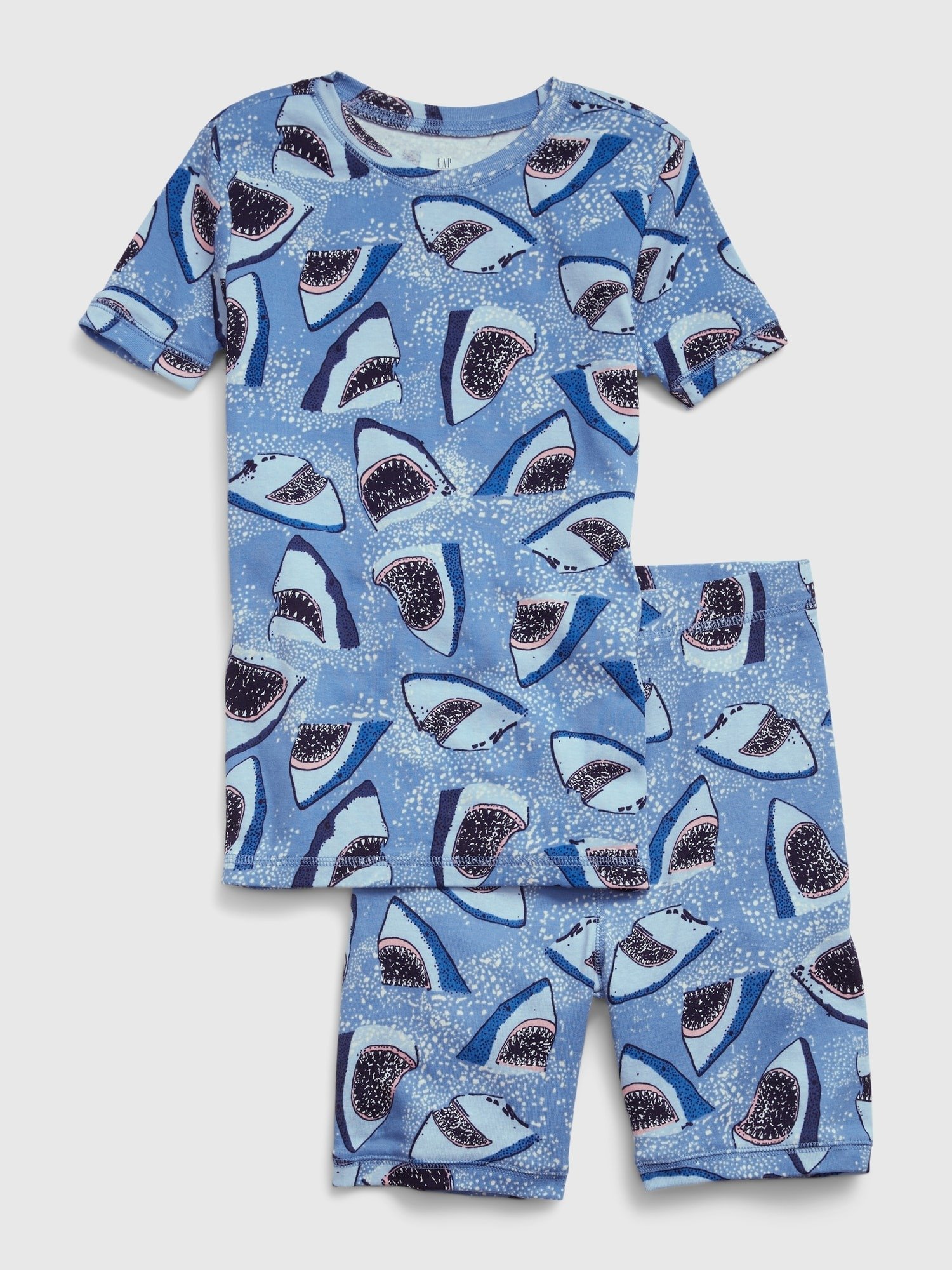 100% Organik Pamuk Grafik Baskılı Pijama Seti product image