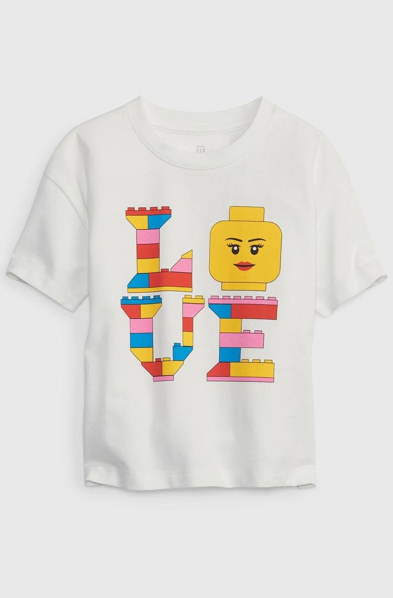  Lego %100 Organik Pamuk Grafik Baskılı T-Shirt