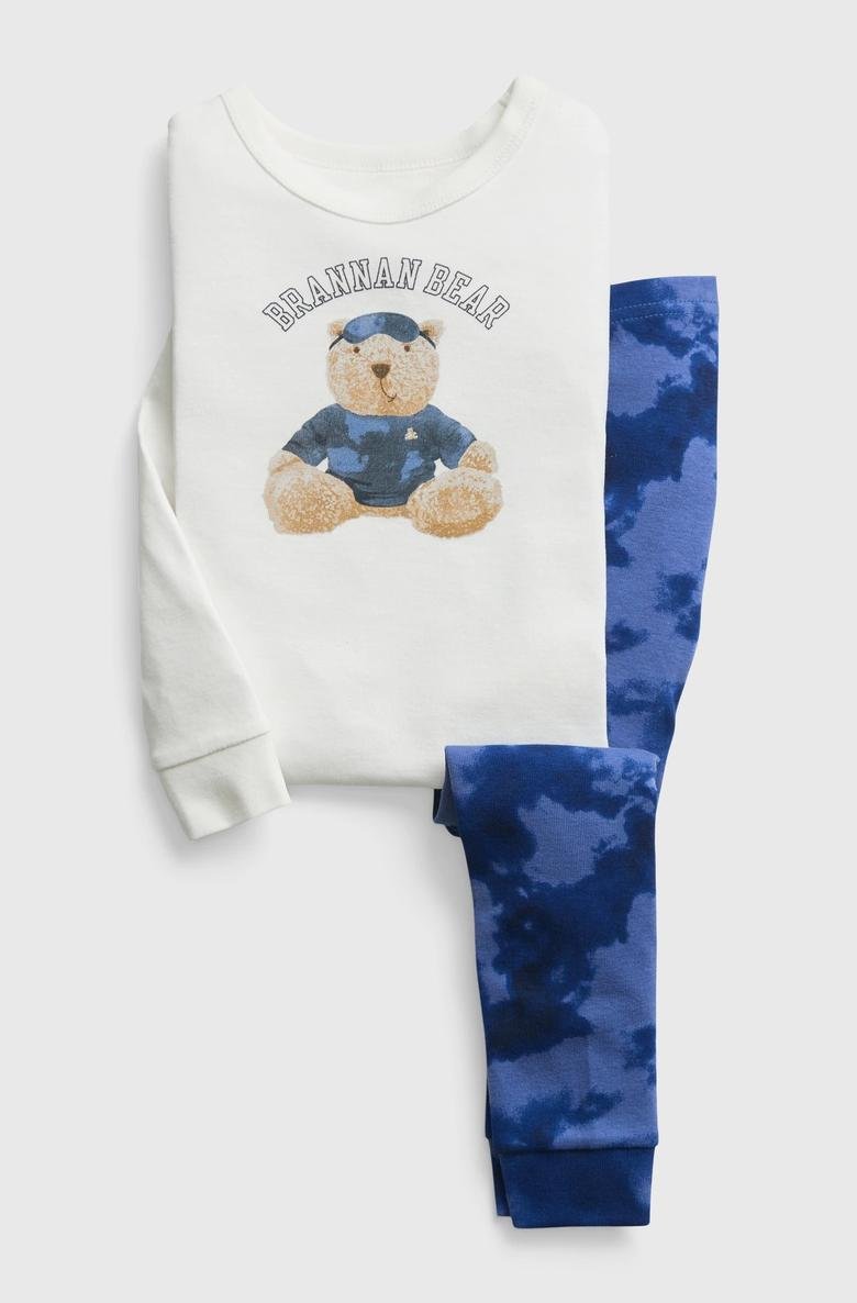  100% Organik Pamuk Brannan Bear Pijama Takımı