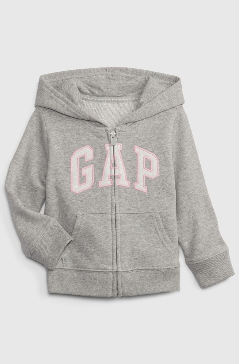  Gap Logo Fermuarlı Sweatshirt