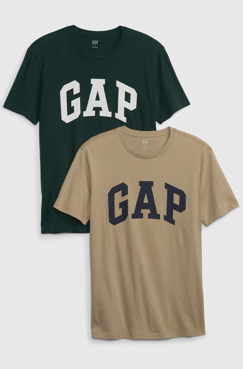  2'li Gap Logo T-Shirt