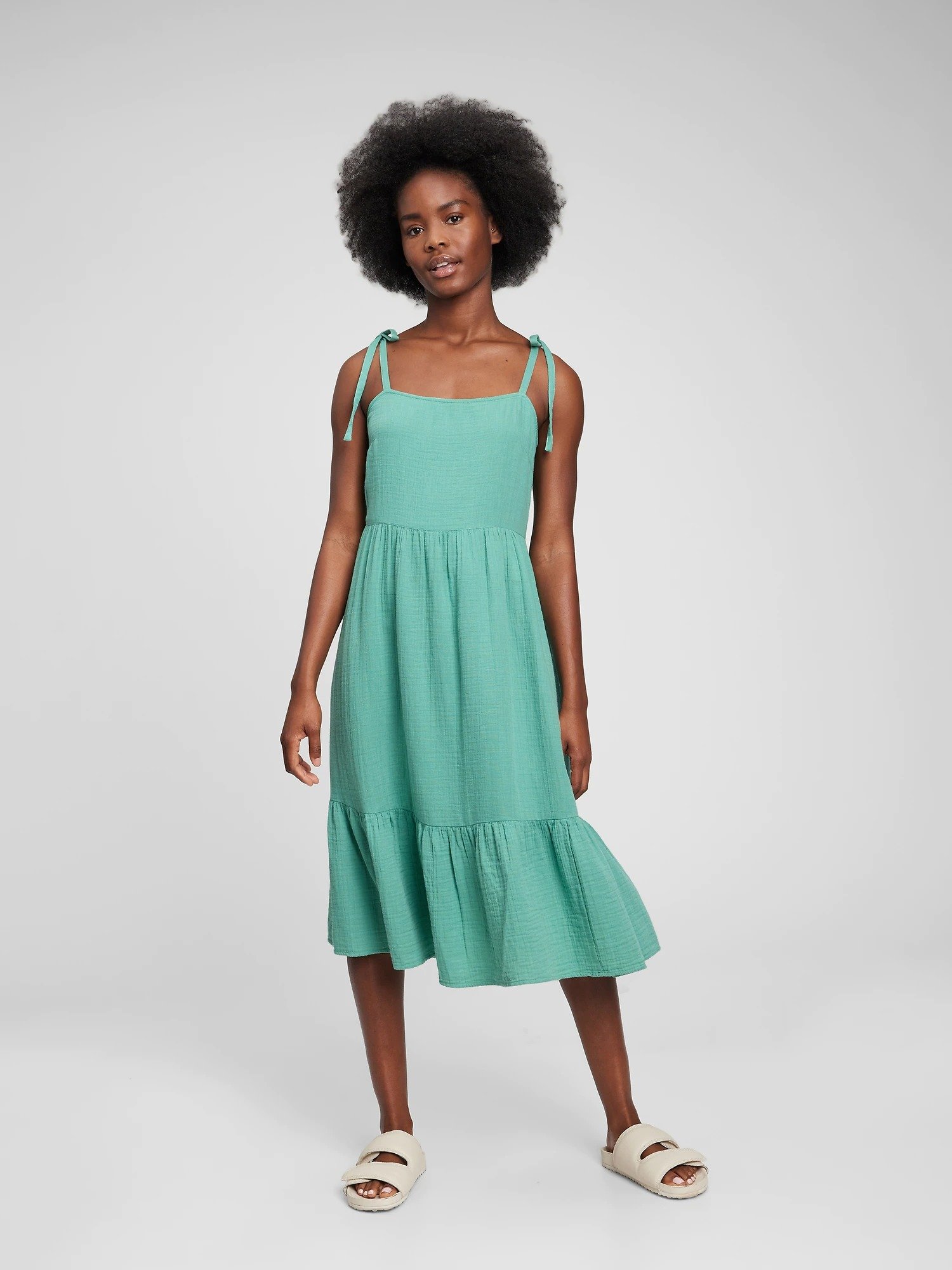 Askılı Midi Elbise product image