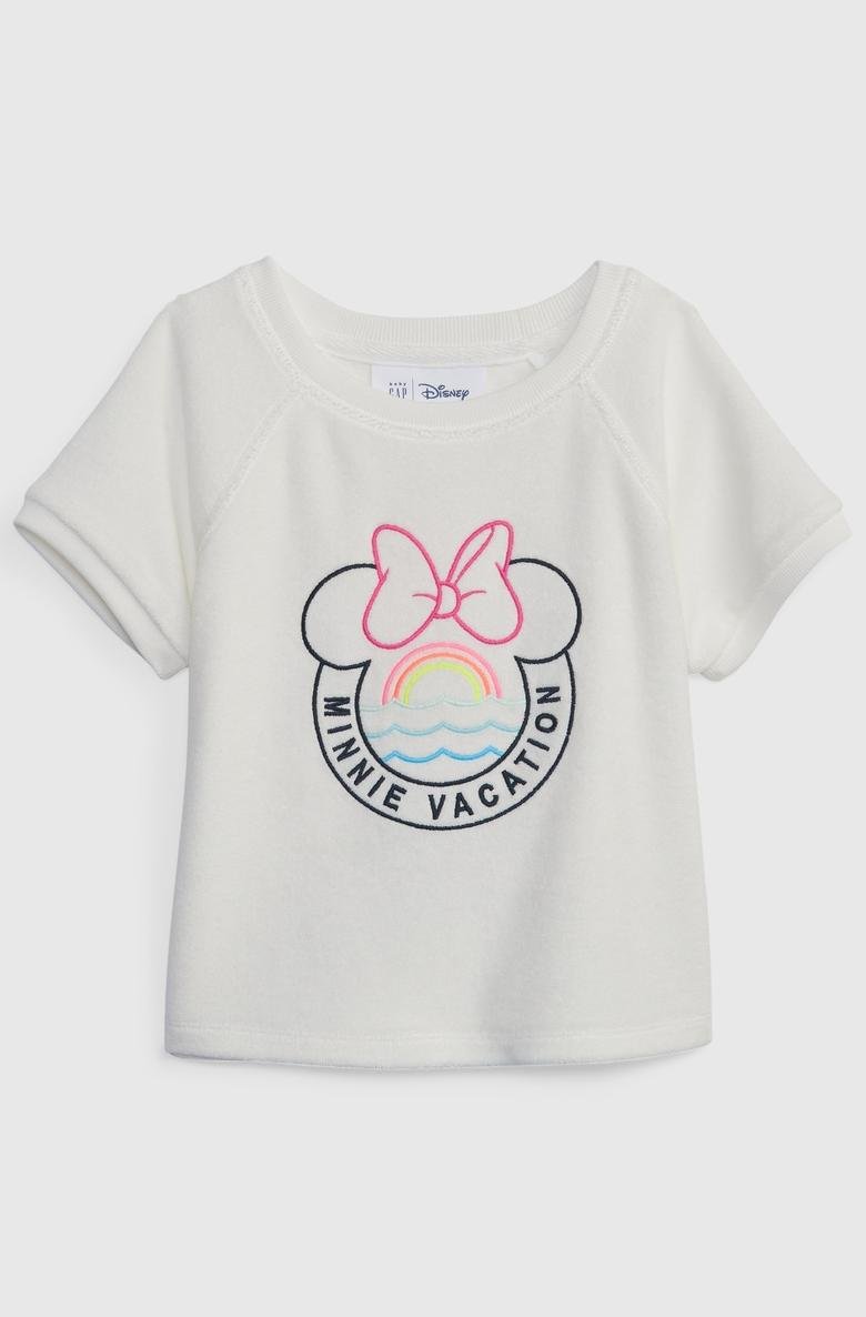  Disney Minnie Mouse Grafik Baskılı T-Shirt