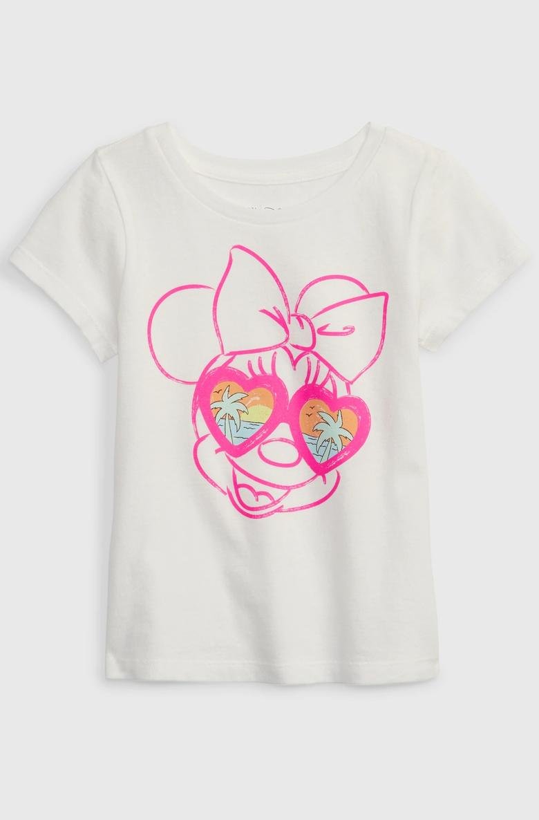  Disney Minnie Mouse 100% Organik Pamuk T-Shirt