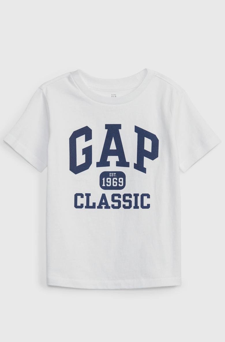 Gap Logo %100 Organik Pamuk T-Shirt
