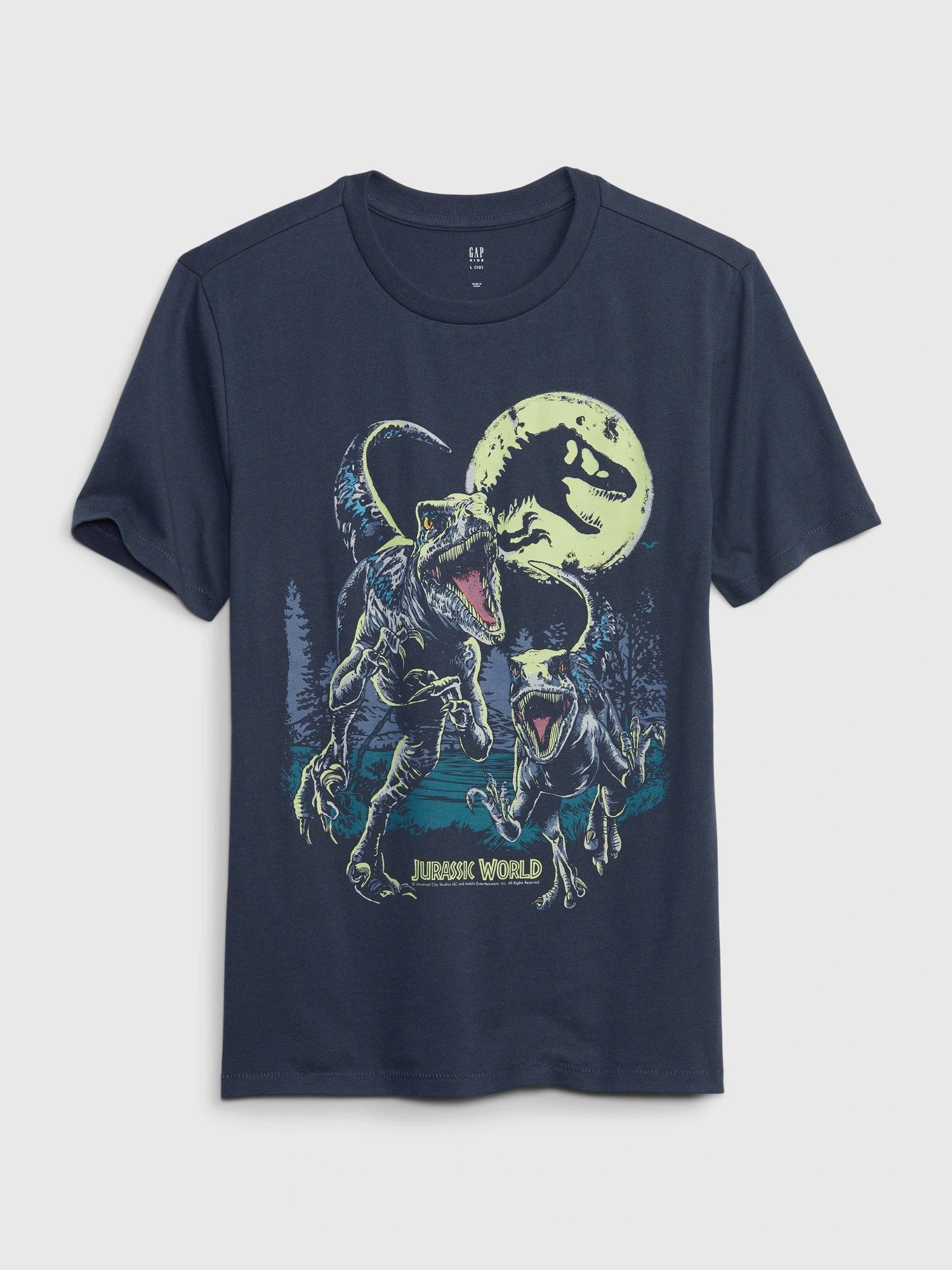 Jurassic World Grafik Baskılı T-Shirt product image