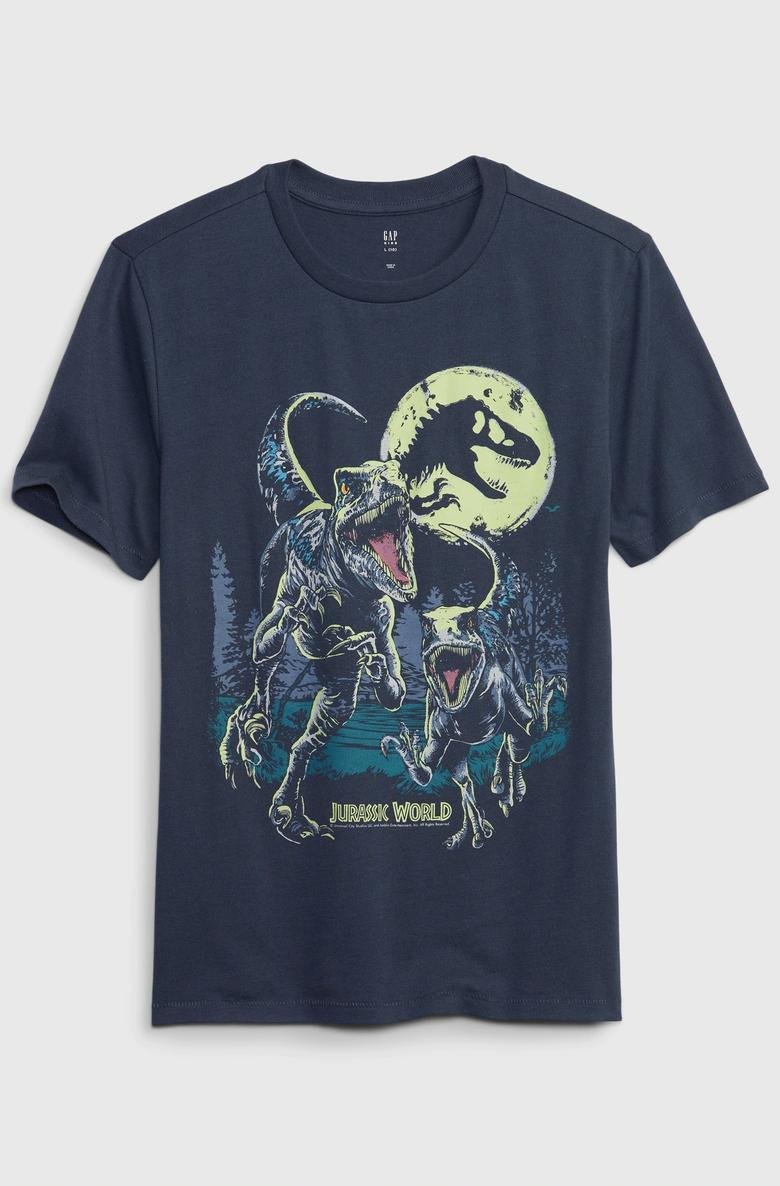  Jurassic World Grafik Baskılı T-Shirt