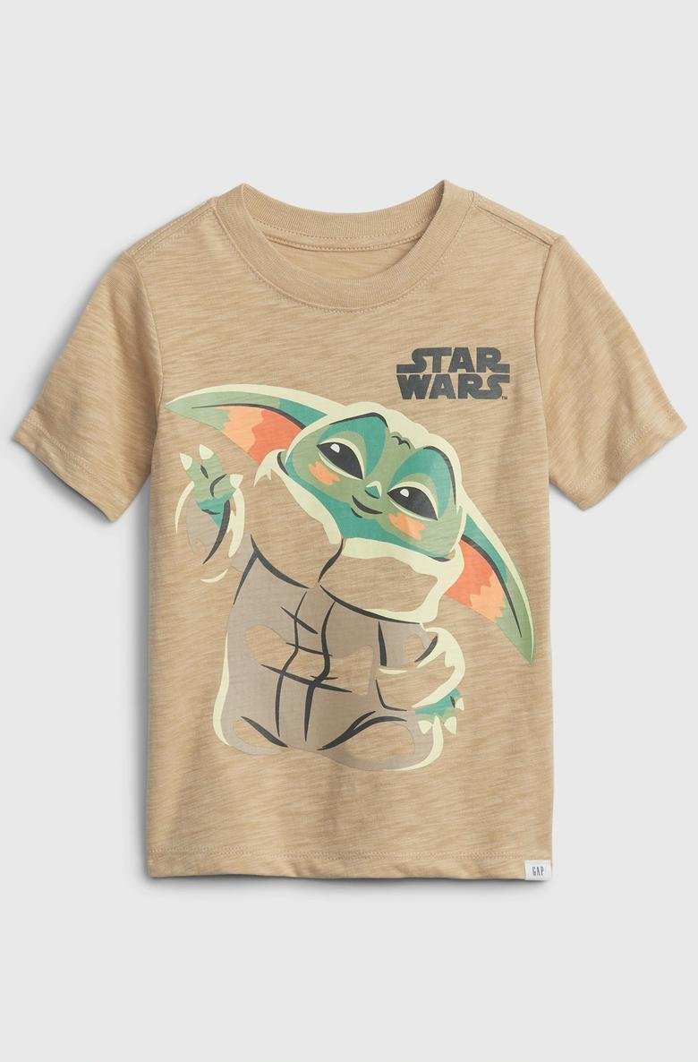  Star Wars™ Grafik Baskılı 100% Organik Pamuk T-Shirt