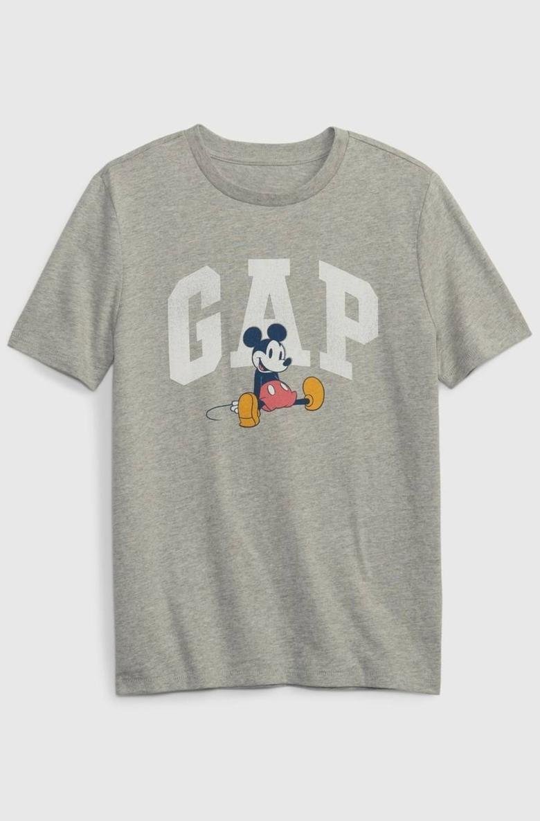  GAP Logo X Disney %100 Organik Pamuk T-Shirt