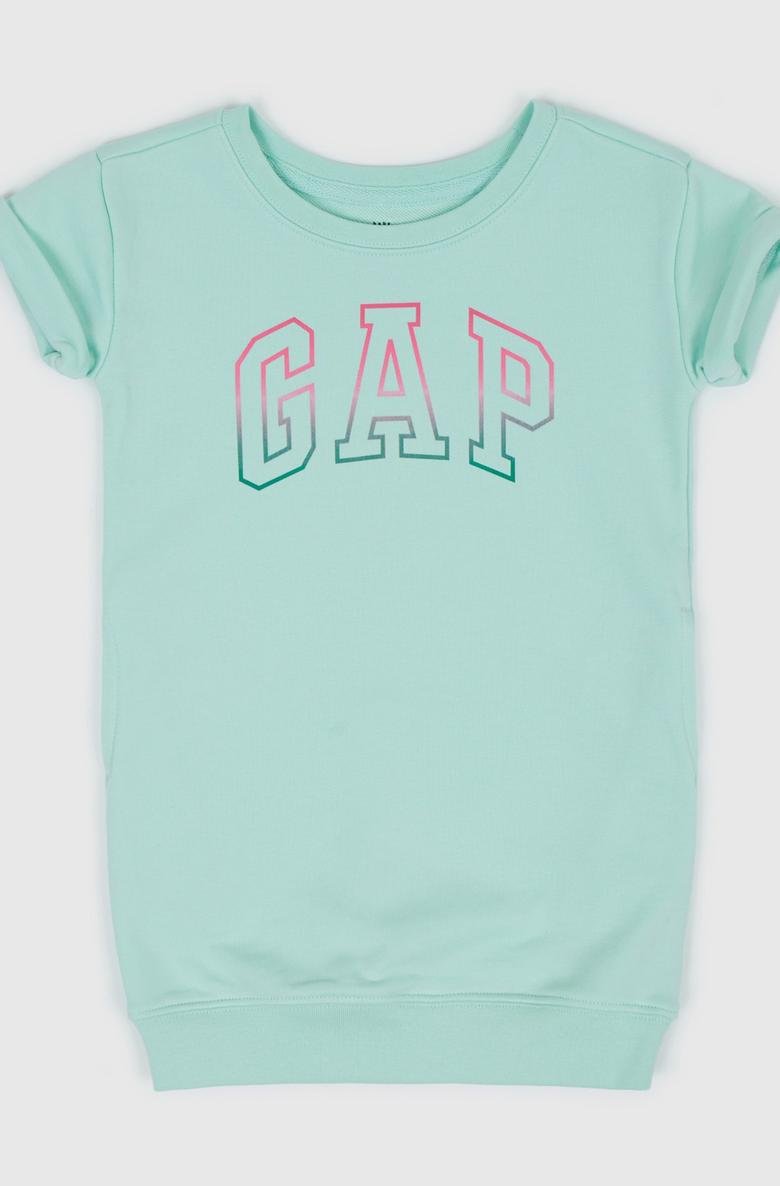  Gap Logo Organik Pamuklu Sweatshirt Elbise