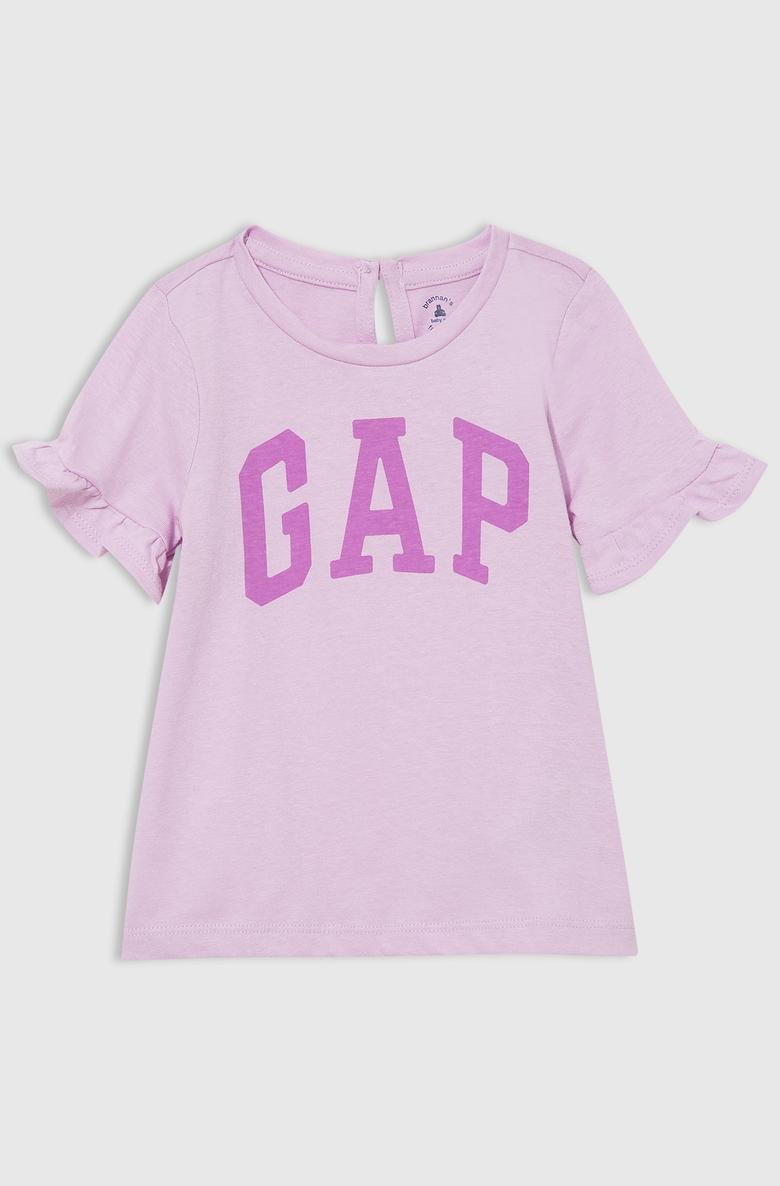  Gap Logo Fırfır Detaylı T-Shirt